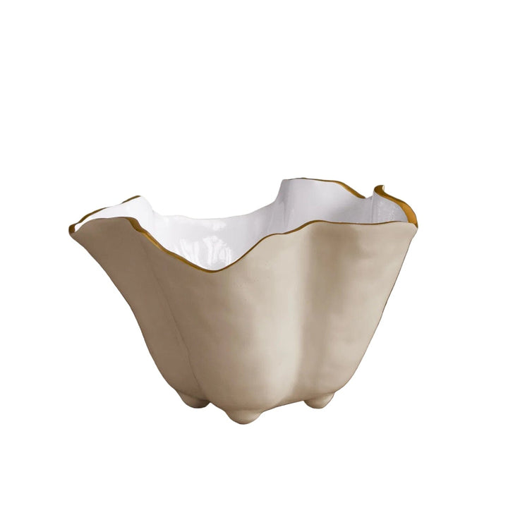 ENCANTO Onyx Ice Bucket - Cream and White Ice Bucket Beatriz Ball 