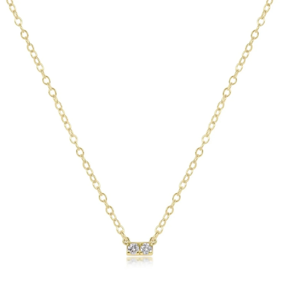 eNewton Couture Significance 14kt Gold and Diamond Necklaces Womens Necklace ENewton 2 