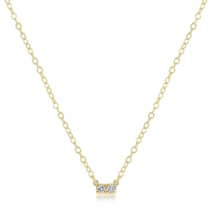 eNewton Couture Significance 14kt Gold and Diamond Necklaces Womens Necklace ENewton 2 