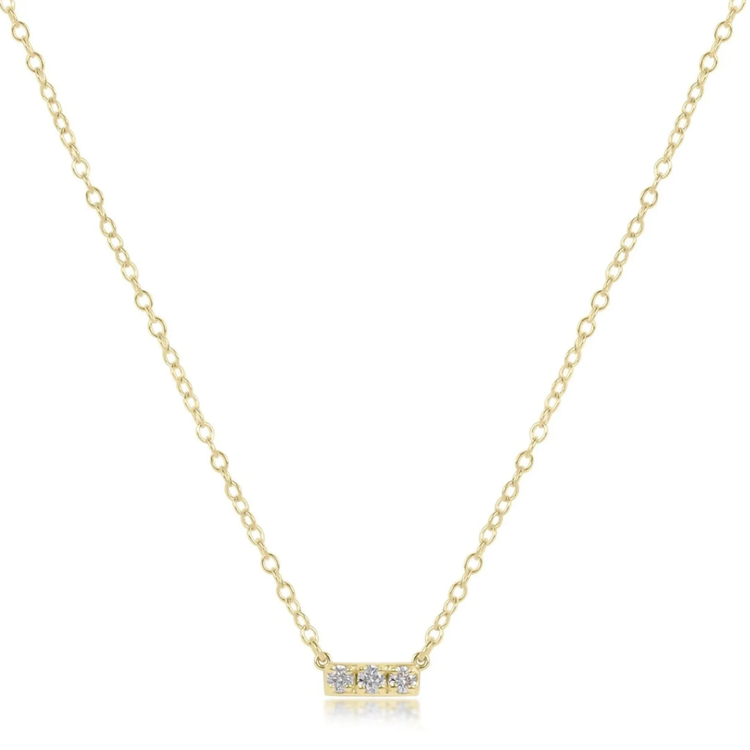 eNewton Couture Significance 14kt Gold and Diamond Necklaces Womens Necklace ENewton 3 