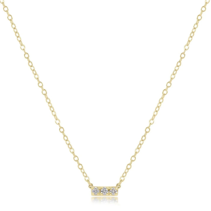 eNewton Couture Significance 14kt Gold and Diamond Necklaces Womens Necklace ENewton 3 