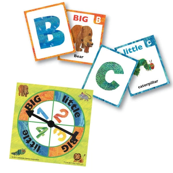 Eric Carle Abc Learning Cards Game Tin Card Game University Games 