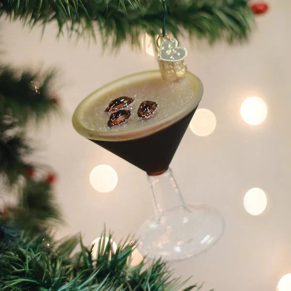 Espresso Martini Ornament Christmas Ornament Old World Christmas 