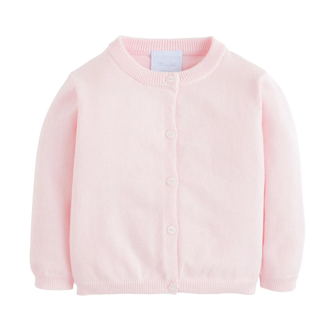 Essential Cardigan - Light Pink Girl Sweater Little English 
