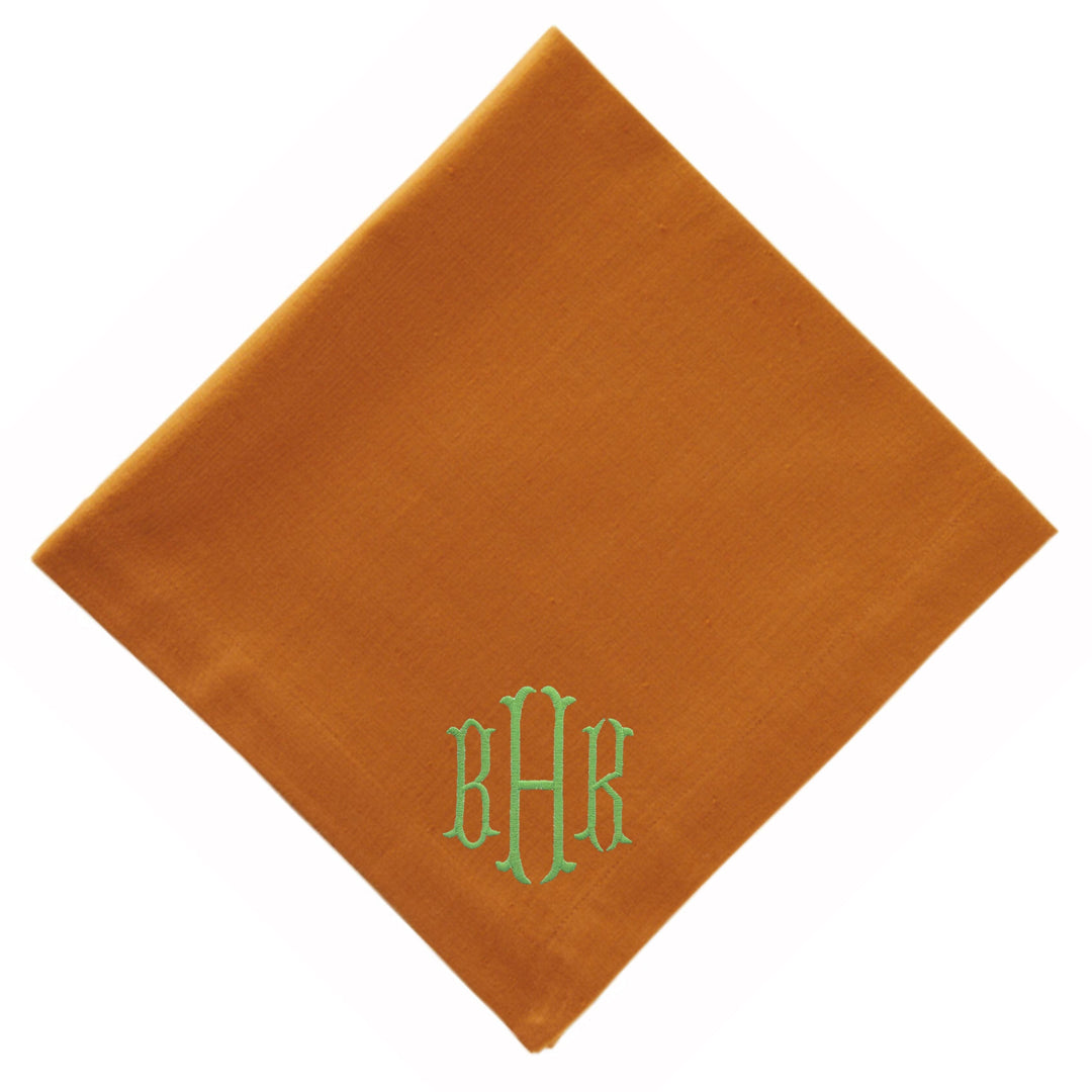 Essential Dinner Napkins - Sienna Dinner Napkins Tableau 