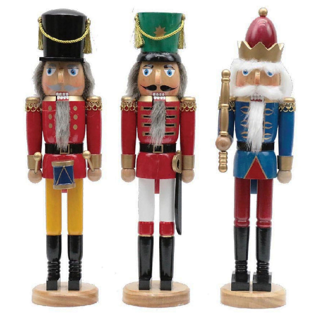 European Nutcrackers Christmas Decor Santa's Workshop 