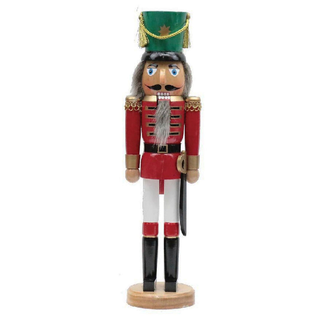 European Nutcrackers Christmas Decor Santa's Workshop White Pants 