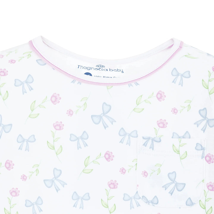 Evelyn's Classic NIghtdress - Sky Blue Girl Pajamas Magnolia Baby 