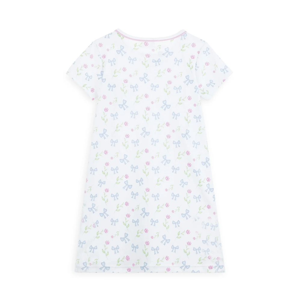 Evelyn's Classic NIghtdress - Sky Blue Girl Pajamas Magnolia Baby 