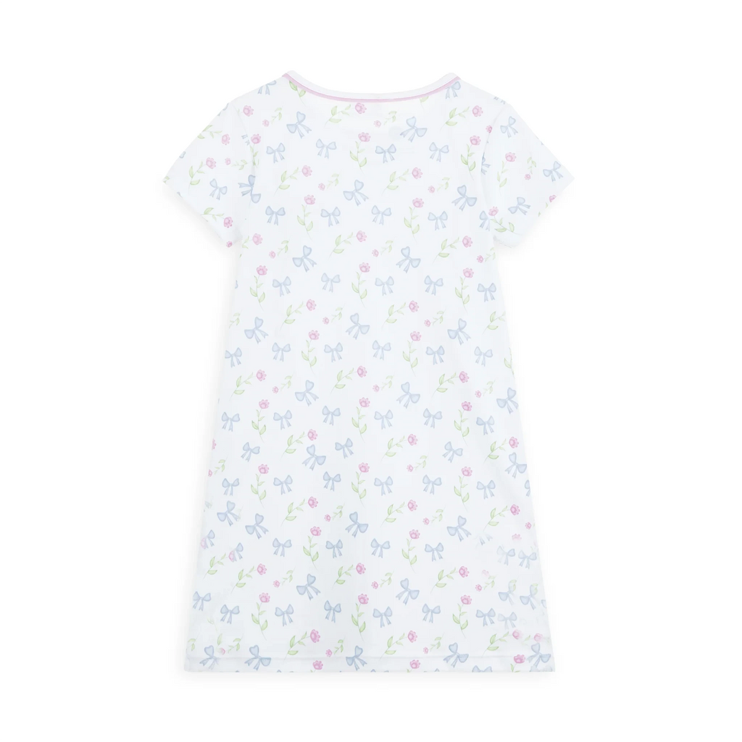 Evelyn's Classic NIghtdress - Sky Blue Girl Pajamas Magnolia Baby 