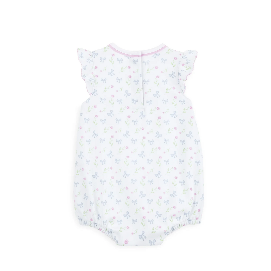 Evelyn's Classic Print Bubble - Sky Blue Girl Bubble Magnolia Baby 