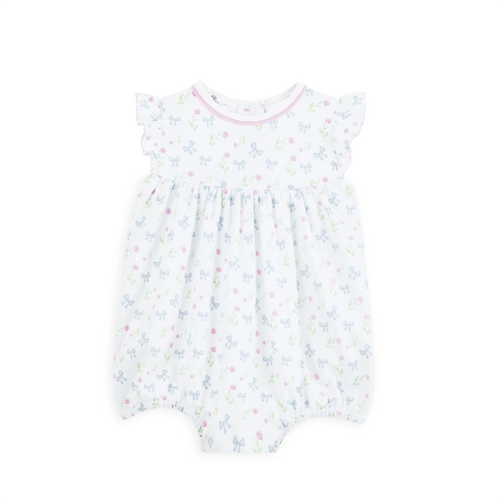 Evelyn's Classic Print Bubble - Sky Blue Girl Bubble Magnolia Baby 