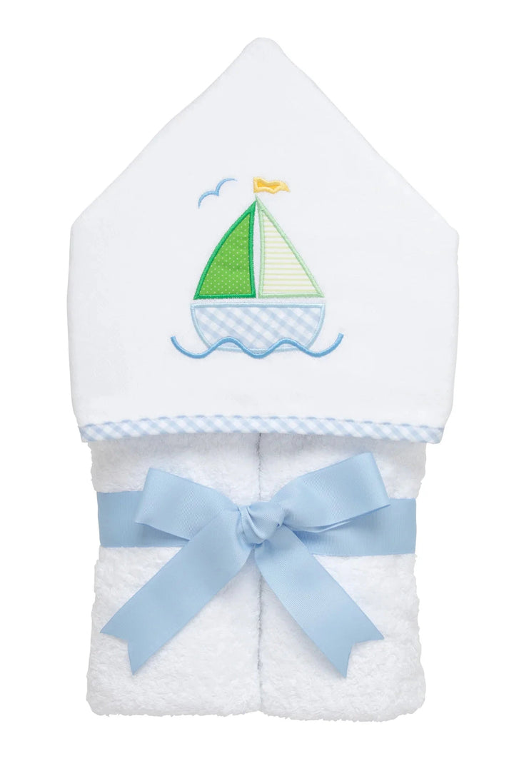 Every Kid Hooded Towel - Applique Hooded Bath Towels 3 Marthas 