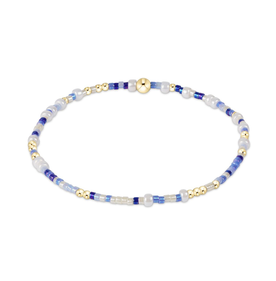 Extends - Hope Unwritten - Patterns Womens Bracelet ENewton Is a Smurf's Butt Blue 