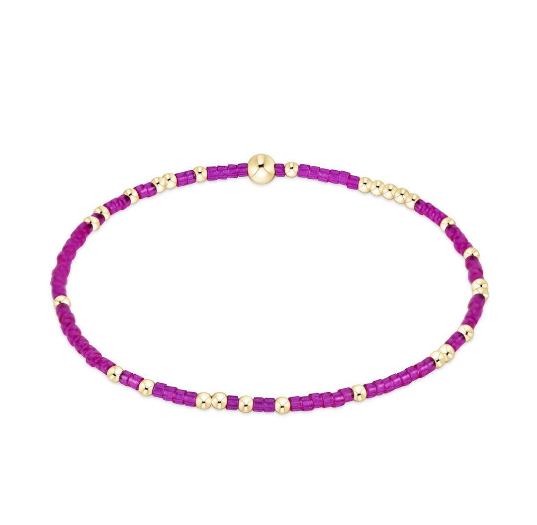 Extends - Hope Unwritten - Solids Womens Bracelet ENewton Fuchsia 