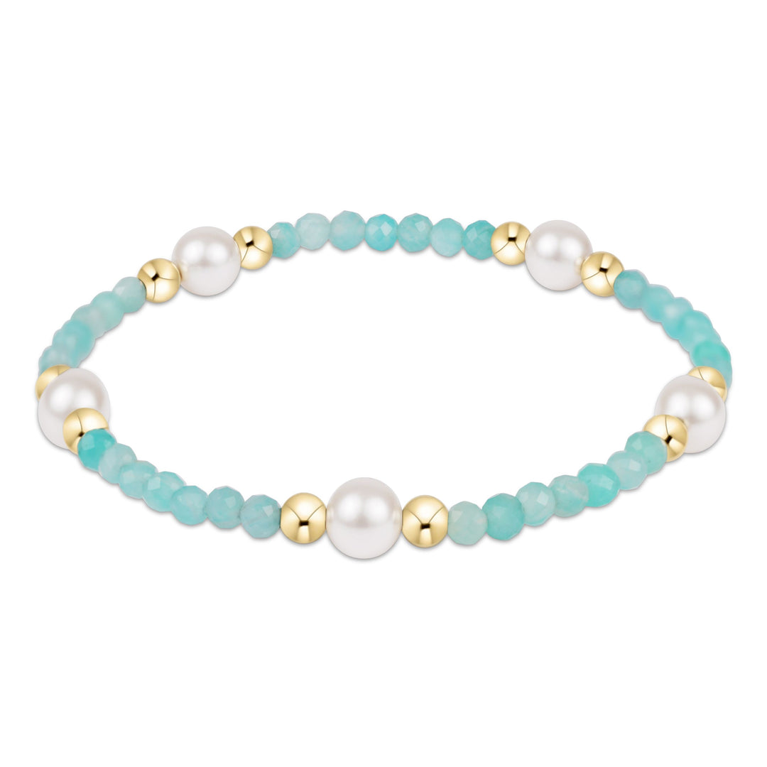 Extends - Purpose Pearl Gemstone Bracelets Womens Bracelet ENewton Amazonite 