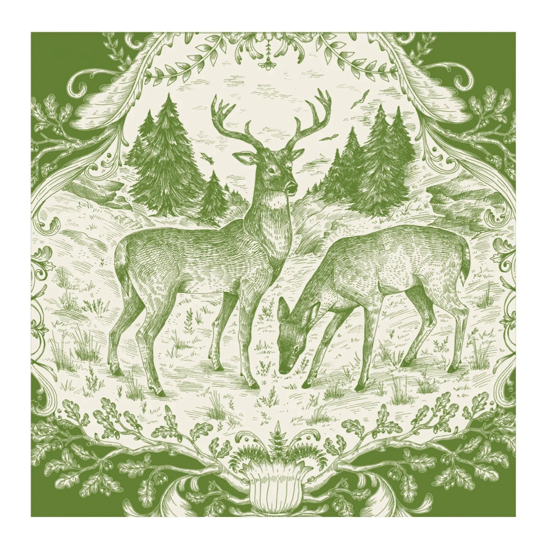 Fable Toile Cocktail Napkins Cocktail Napkins Hester and Cook 