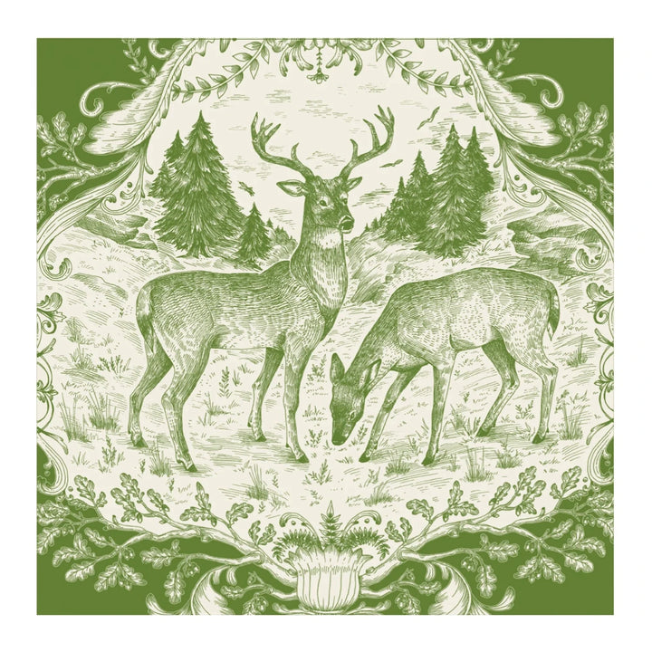 Fable Toile Cocktail Napkins Cocktail Napkins Hester and Cook 