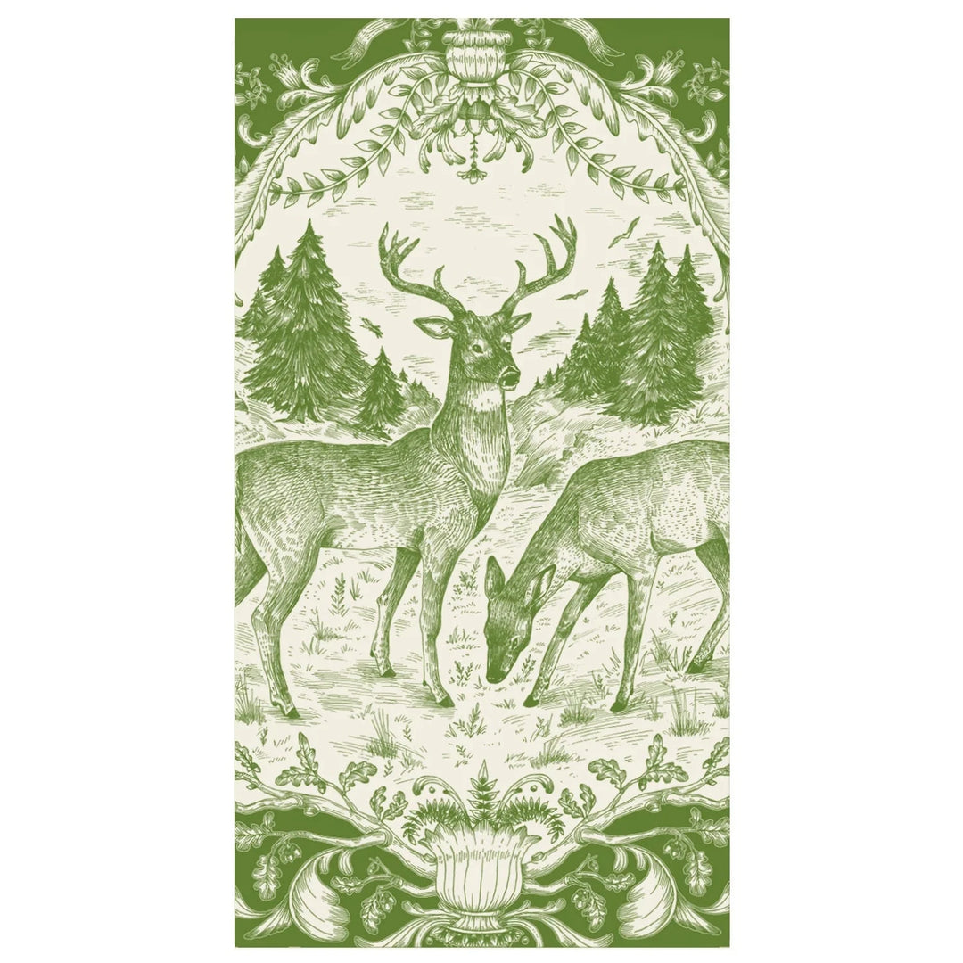 Fable Toile Guest Napkins Guest Towels Hester and Cook 