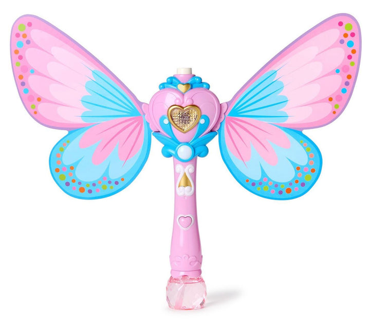 Fairy Butterfly LED Illuminating Bubble Wand Blower Activity Toy Two's Company 