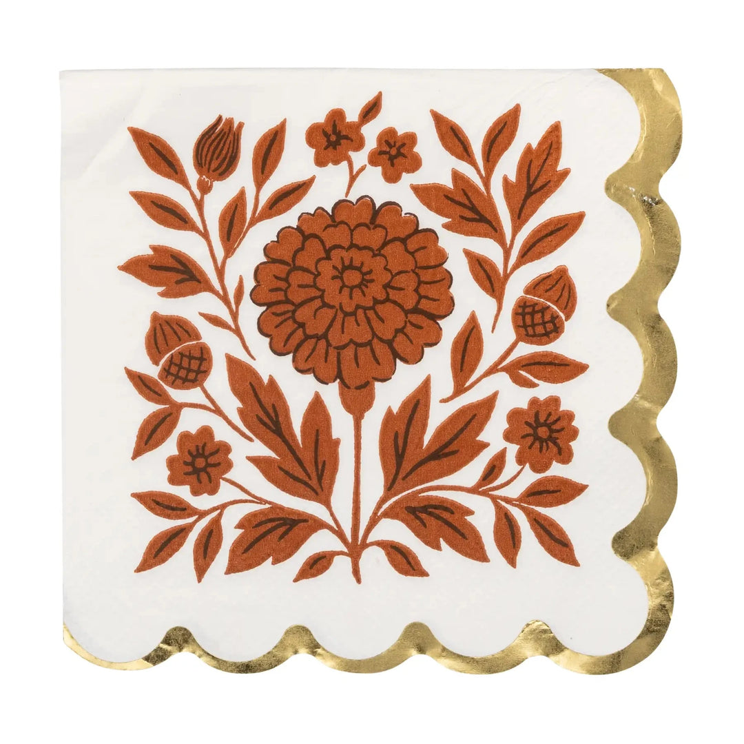 Fall Flora Cocktail Napkin Cocktail Napkins My Mind's Eye 