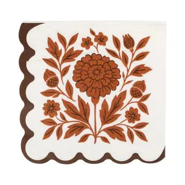 Fall Flora Cocktail Napkin Cocktail Napkins My Mind's Eye 