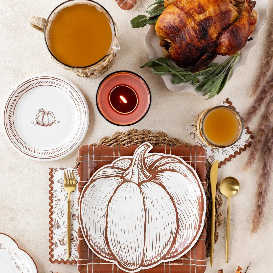 Fall Foliage Dinner Paper Napkins Guest Towels My Mind's Eye 