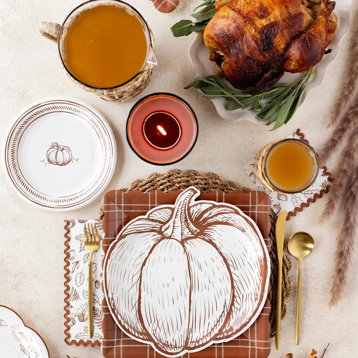 Fall Foliage Dinner Paper Napkins Guest Towels My Mind's Eye 