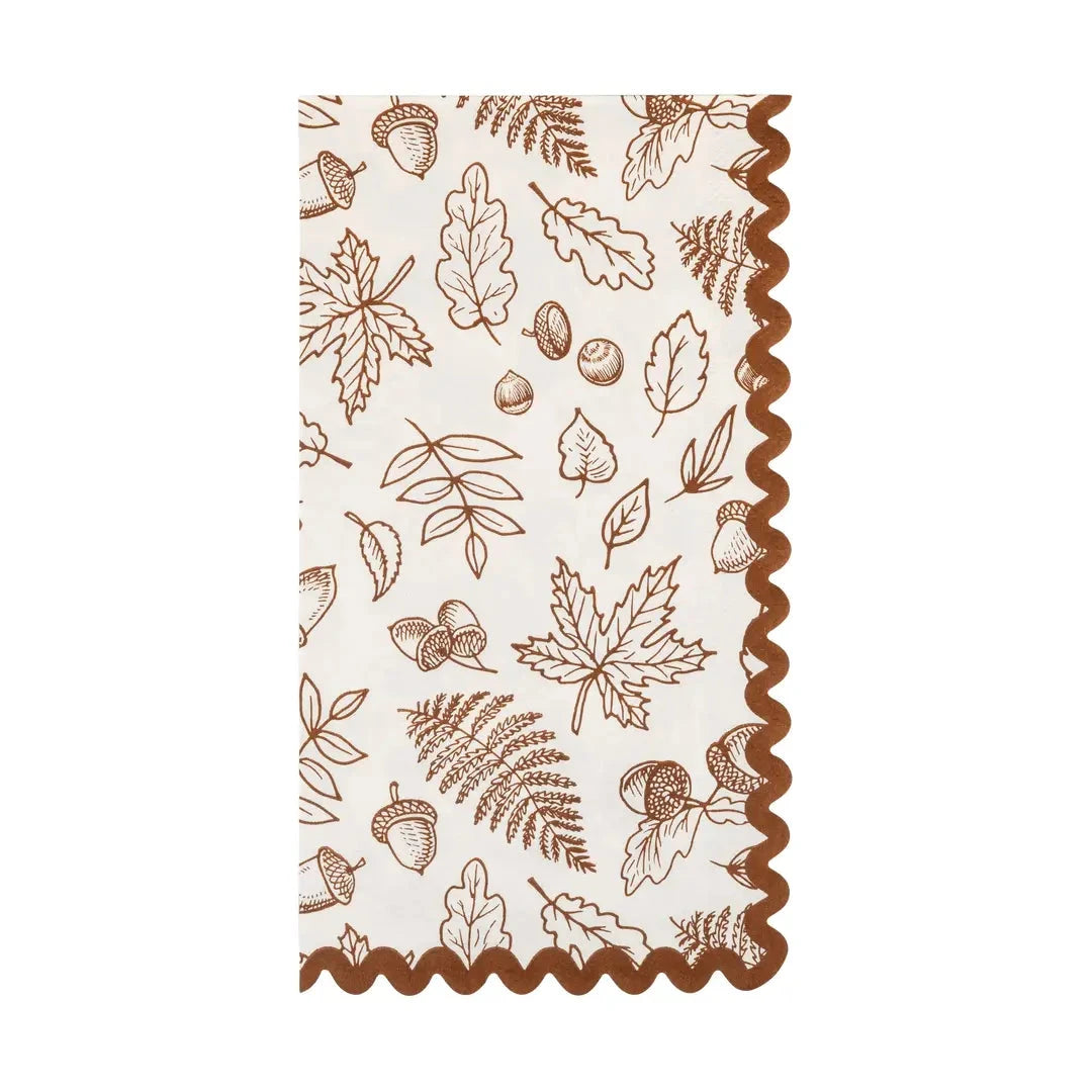 Fall Foliage Dinner Paper Napkins Guest Towels My Mind's Eye 