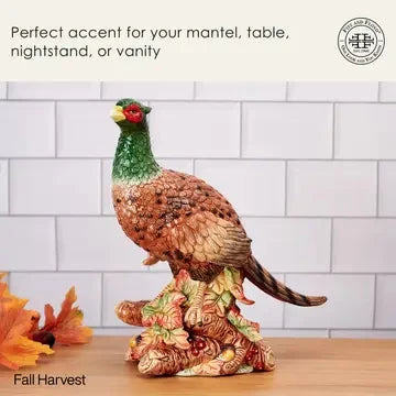Fall Harvest Pheasant Fall Decor Fitz and Floyd 