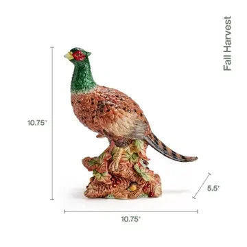 Fall Harvest Pheasant Fall Decor Fitz and Floyd 
