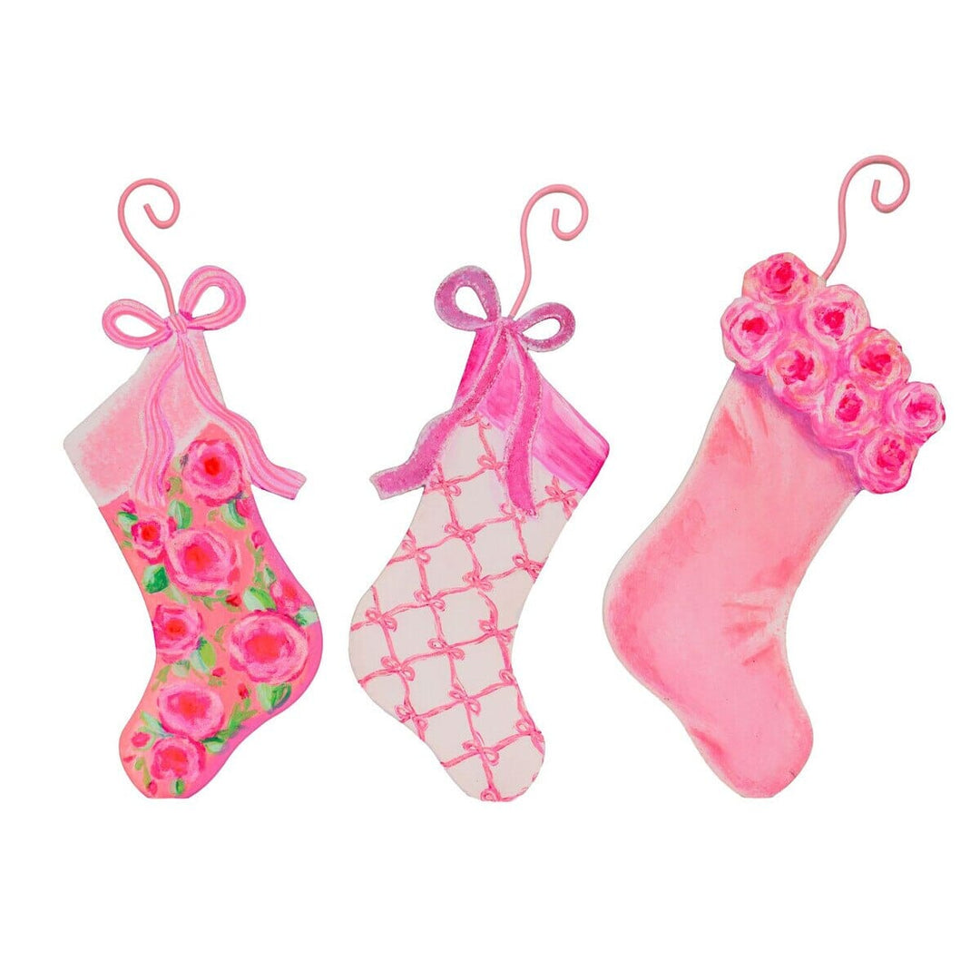 Fanciful Stocking Ornaments Christmas Ornament Round Top Collection 