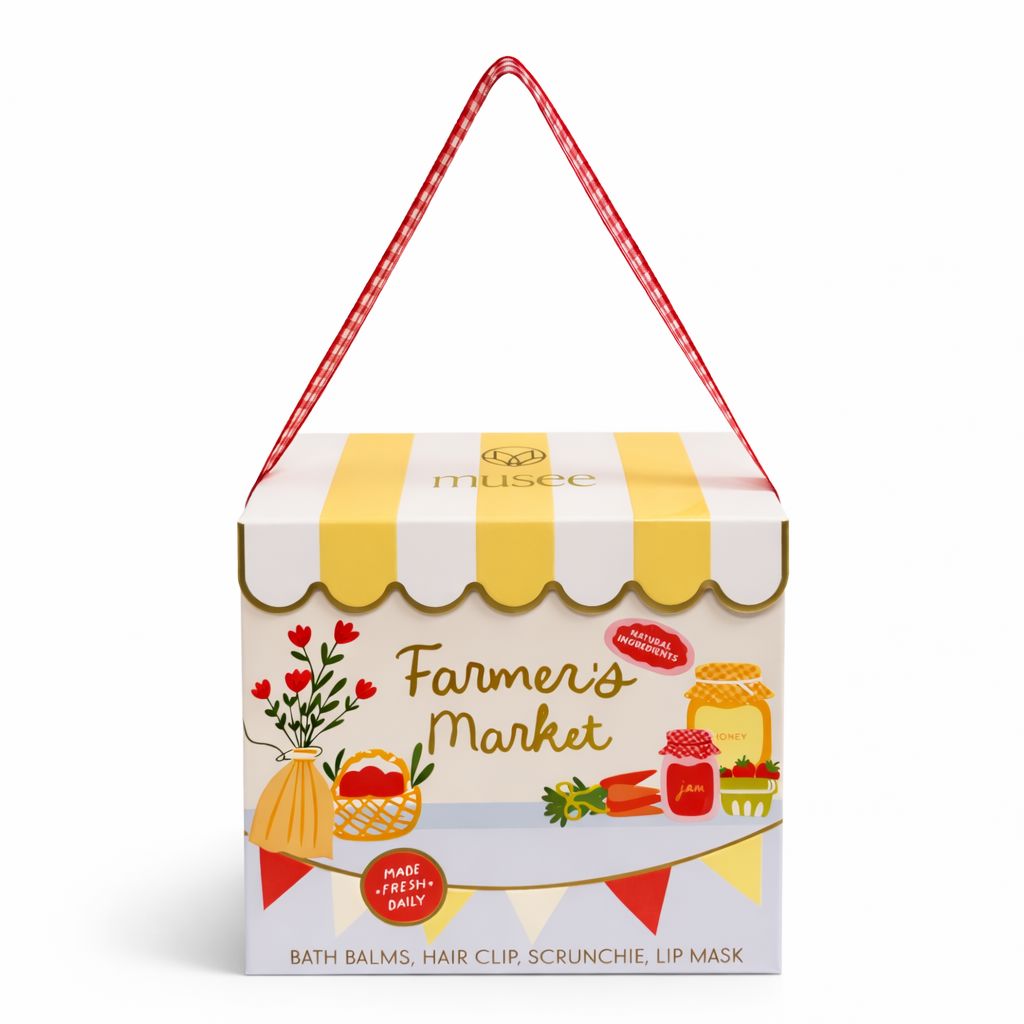Farmers Market Gift Set Bath Bomb Musee 