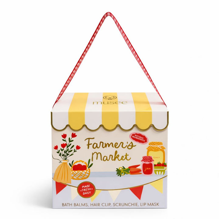 Farmers Market Gift Set Bath Bomb Musee 