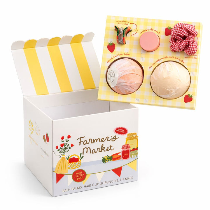 Farmers Market Gift Set Bath Bomb Musee 