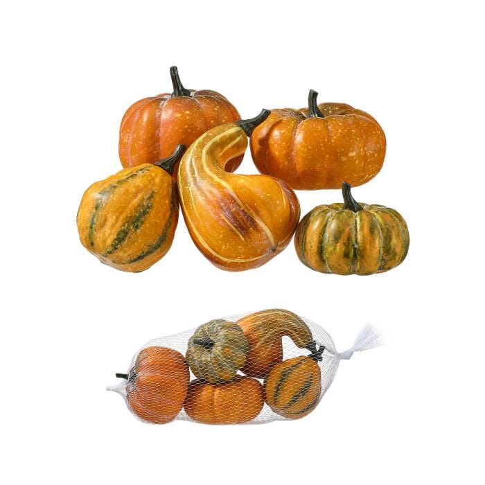 Farmstand Pumpkin and Gourd Bag Fall Decor Regency International 