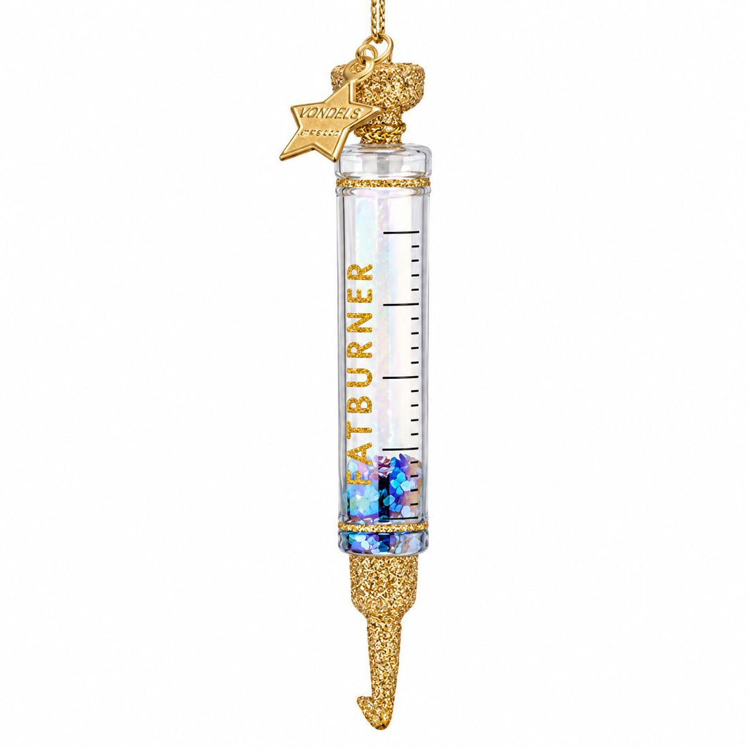Fat Burner Injection Glass Ornament Christmas Ornament Vondels 