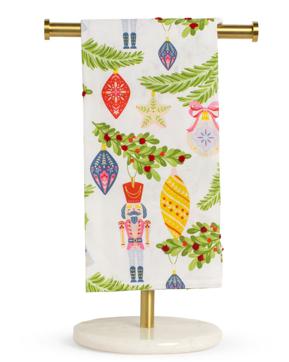 Festive Nutcracker Hand Towel Kitchen Towel The Royal Standard 