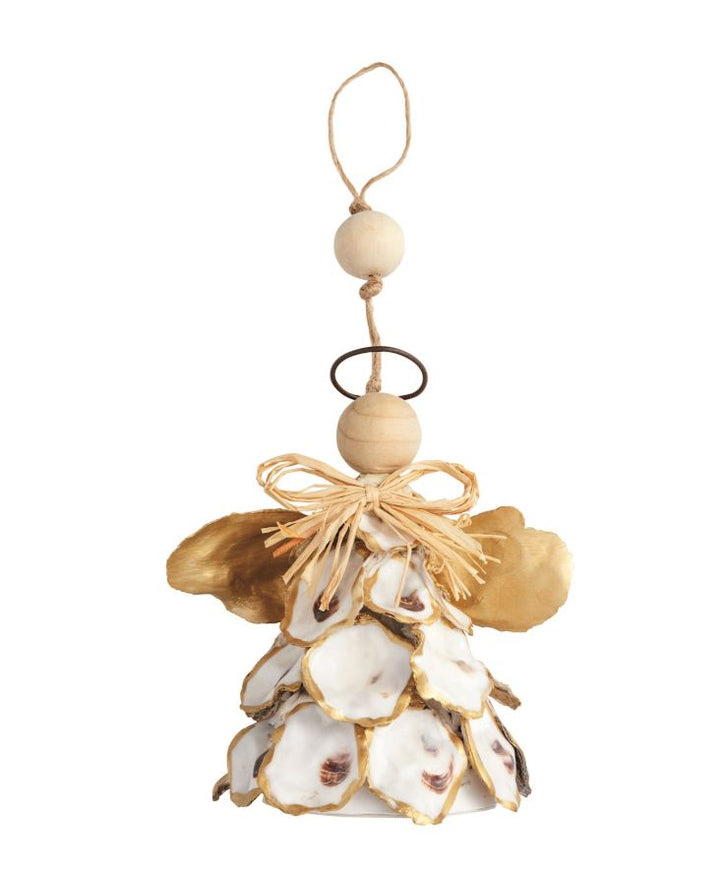 Figural Oyster Ornaments Christmas Ornament MudPie Angel 