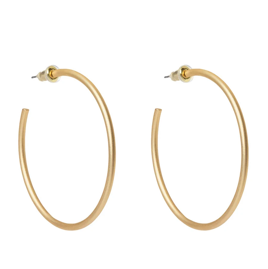 Fine Line Hoop Earrings Womens Earrings Spartina 