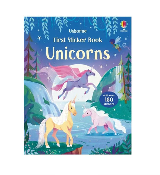 First Sticker Book - Unicorns Book Usborne 