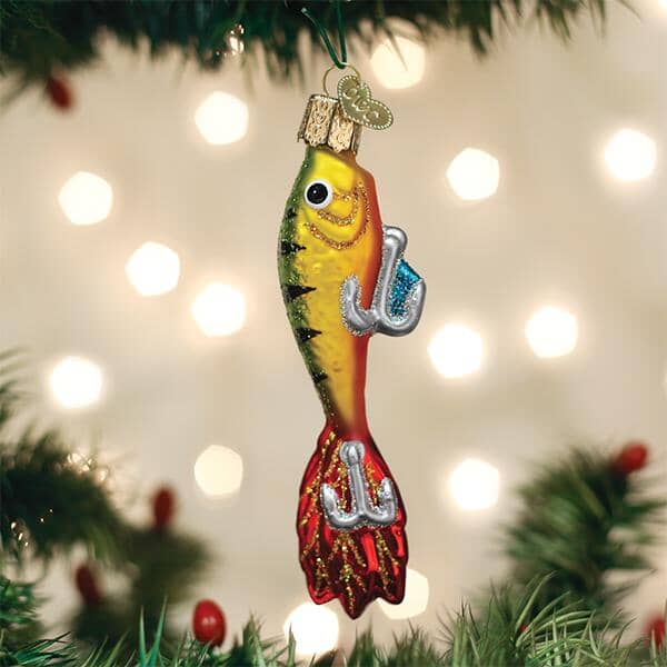 Fishing Lure Ornament Christmas Ornament Old World Christmas 