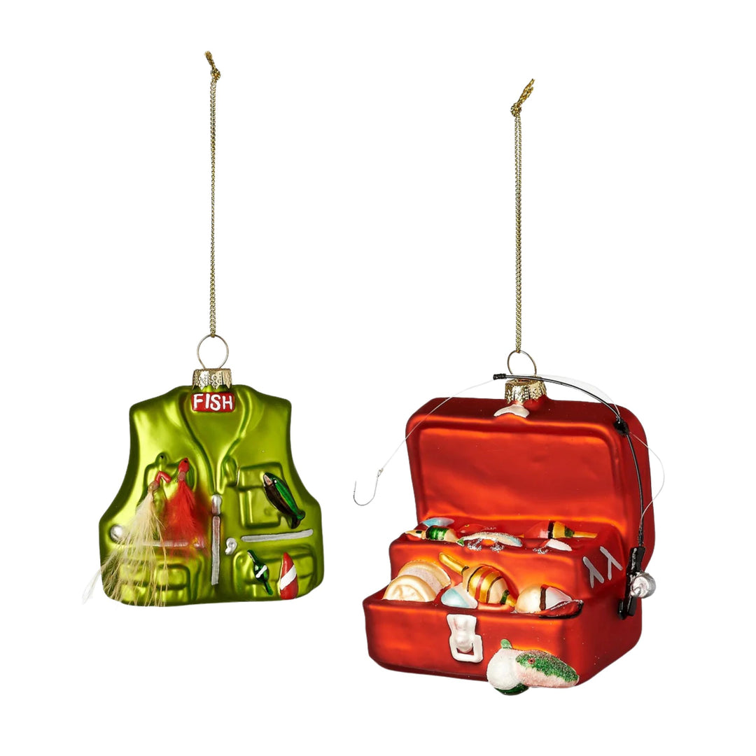 Fishing Ornaments Christmas Ornament 180 Degrees 