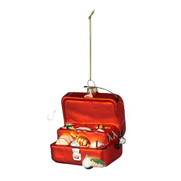 Fishing Ornaments Christmas Ornament 180 Degrees Tackle Box 
