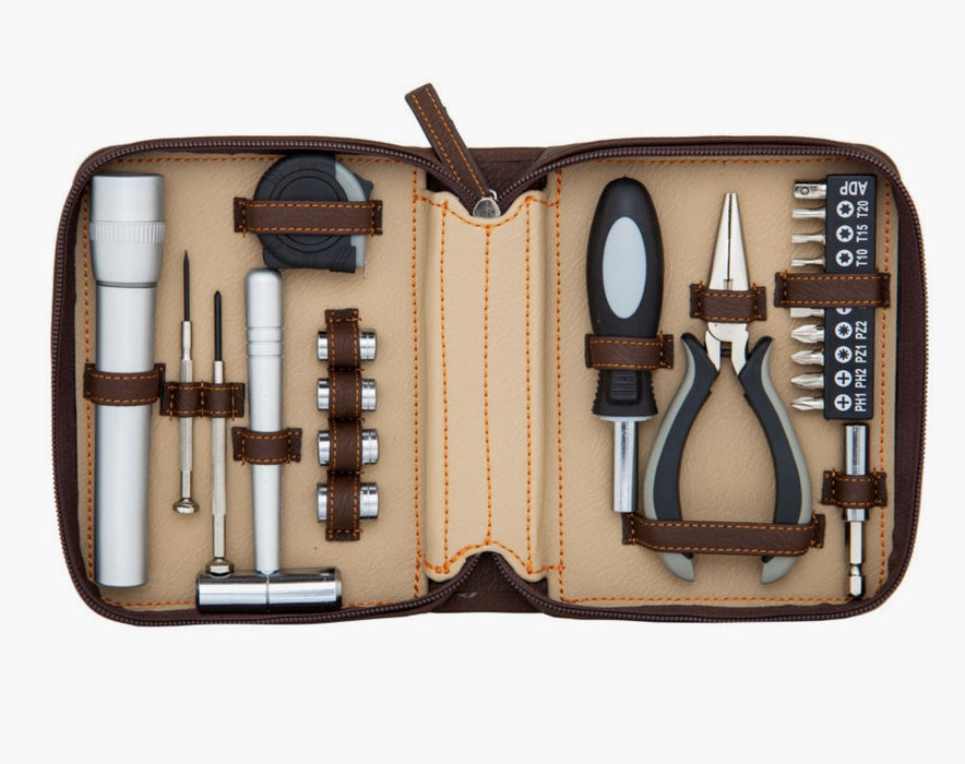 Fix It Kit Tool Kit Brouk&Co Brown 
