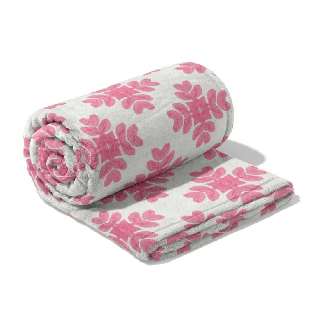 Fleece Blanket - Brushstrokes Blanket Laura Park Design 