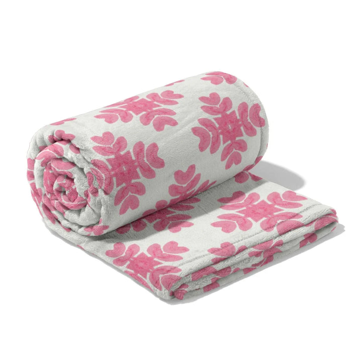 Fleece Blanket - Brushstrokes Blanket Laura Park Design 