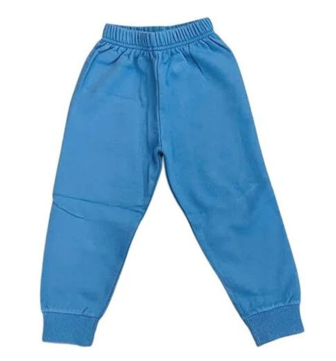 Fleece Solid Sweatpants - Chambray Boy Pants Luigi 