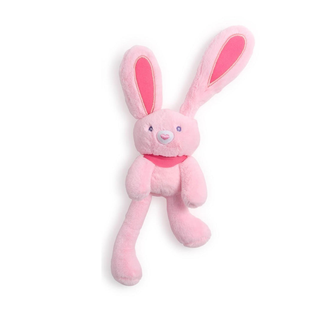 Floppy Bunny with Reversible Long Ears and Feet Plush Toy Two's Company Pink 