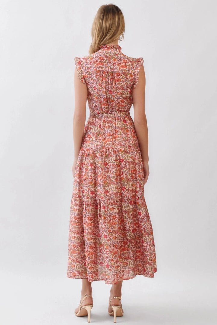 Floral Tiered Maxi Dress Womens Dress Pinch 